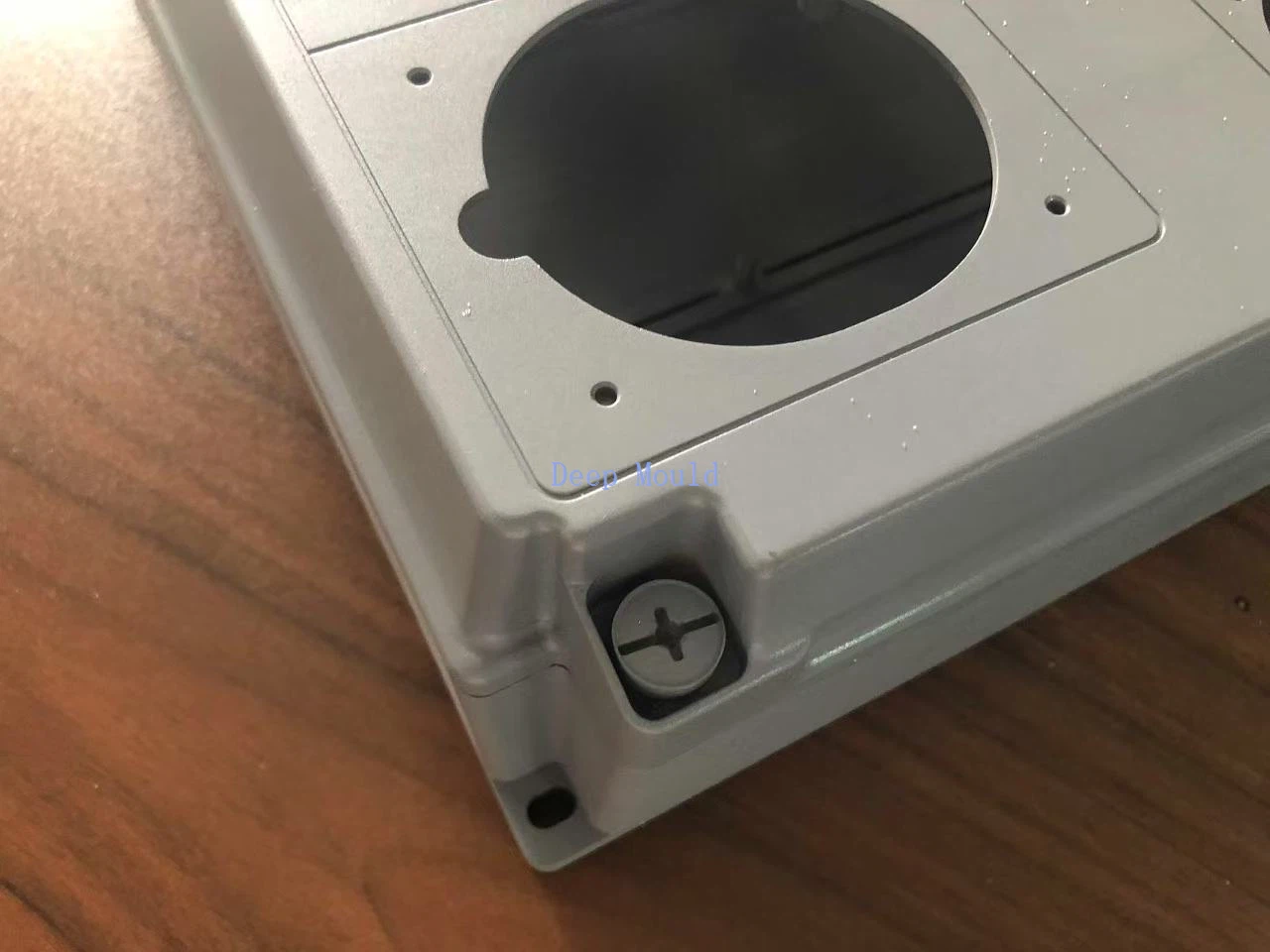 ABS Industrial Socket Box Prototype rapide avec usinage CNC